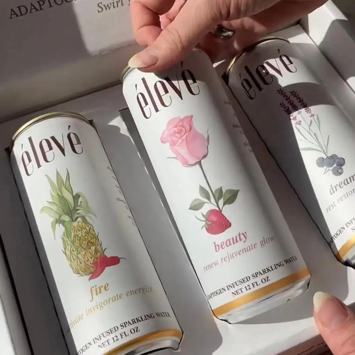 Élevé - Sparkling Water Infused with Adaptogens