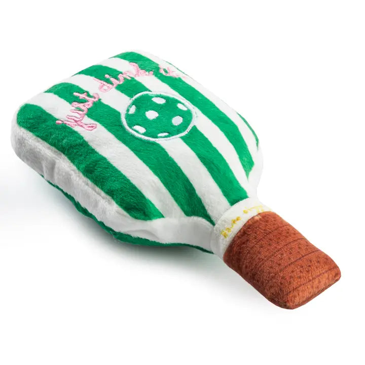 Green Stripe Pickleball Paddle for Dogs