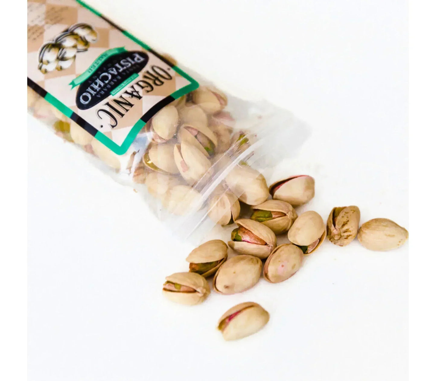 Santa Barbara pistachios organic, kosher, gluten free, grown in Cuyama, family owned business