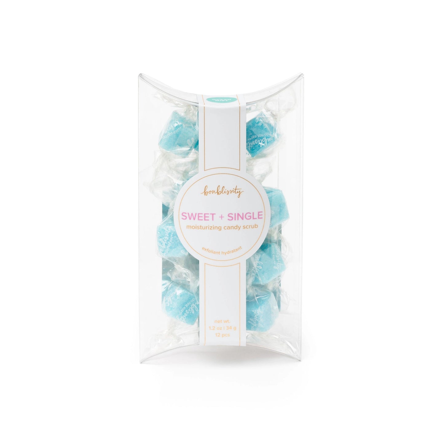 Sweet + Single Candy Spa Scrub - Ocean Mist 12pcs