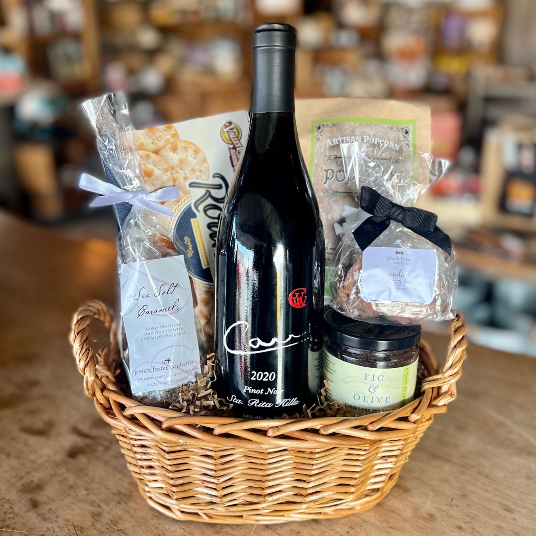 Carr Pinot Noir Gift Basket Sta. Rita Hills