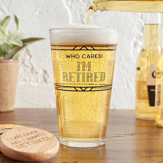 Retirement Pint Glass