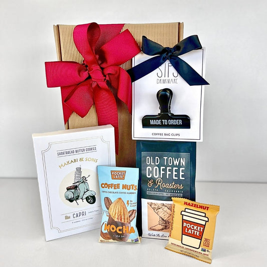 Virtual Coffee Meeting Box with Cookies