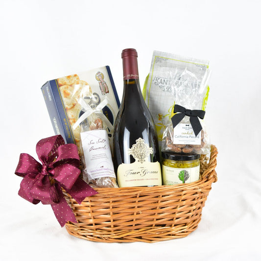 The Four Graces Pinot Noir Wine Gift Basket